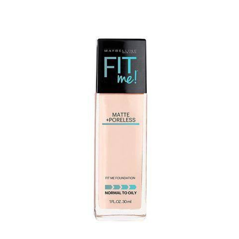 Maybelline Ny New Fit Me Matte + Poreless Liquid Foundation 112 Natural Ivory 30Ml -