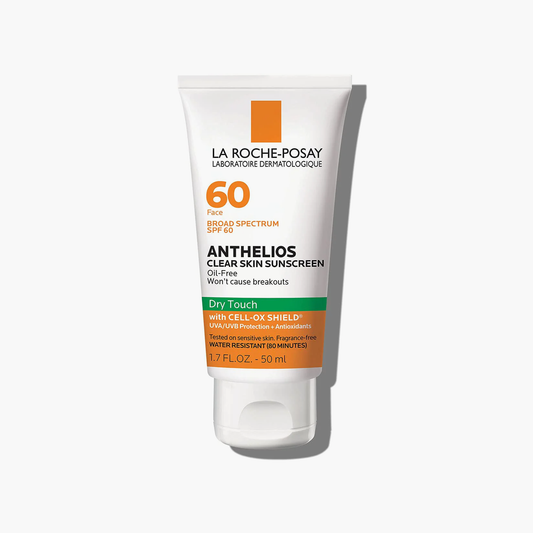 La Roche Posay Anthelios Clear Skin oil Free Dry Touch Sunscreen Spf 60 50ml