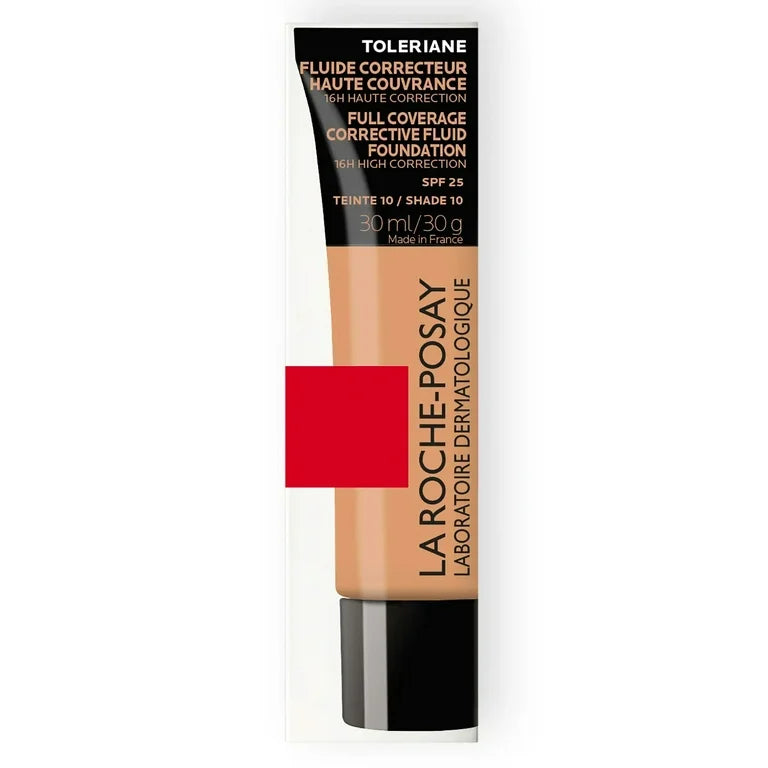 La Roche-Posay TOLERIANE Corrective #10 Fluid Foundation SPF25 Liquid Make Up, 30ml