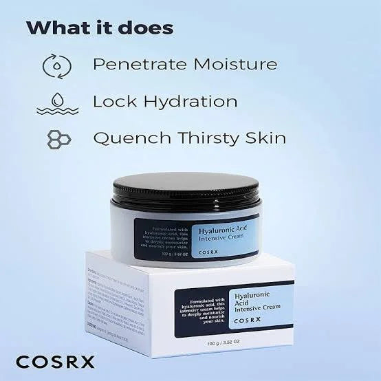 COSRX Hyaluronic Acid Intensive Cream 100gm Korea